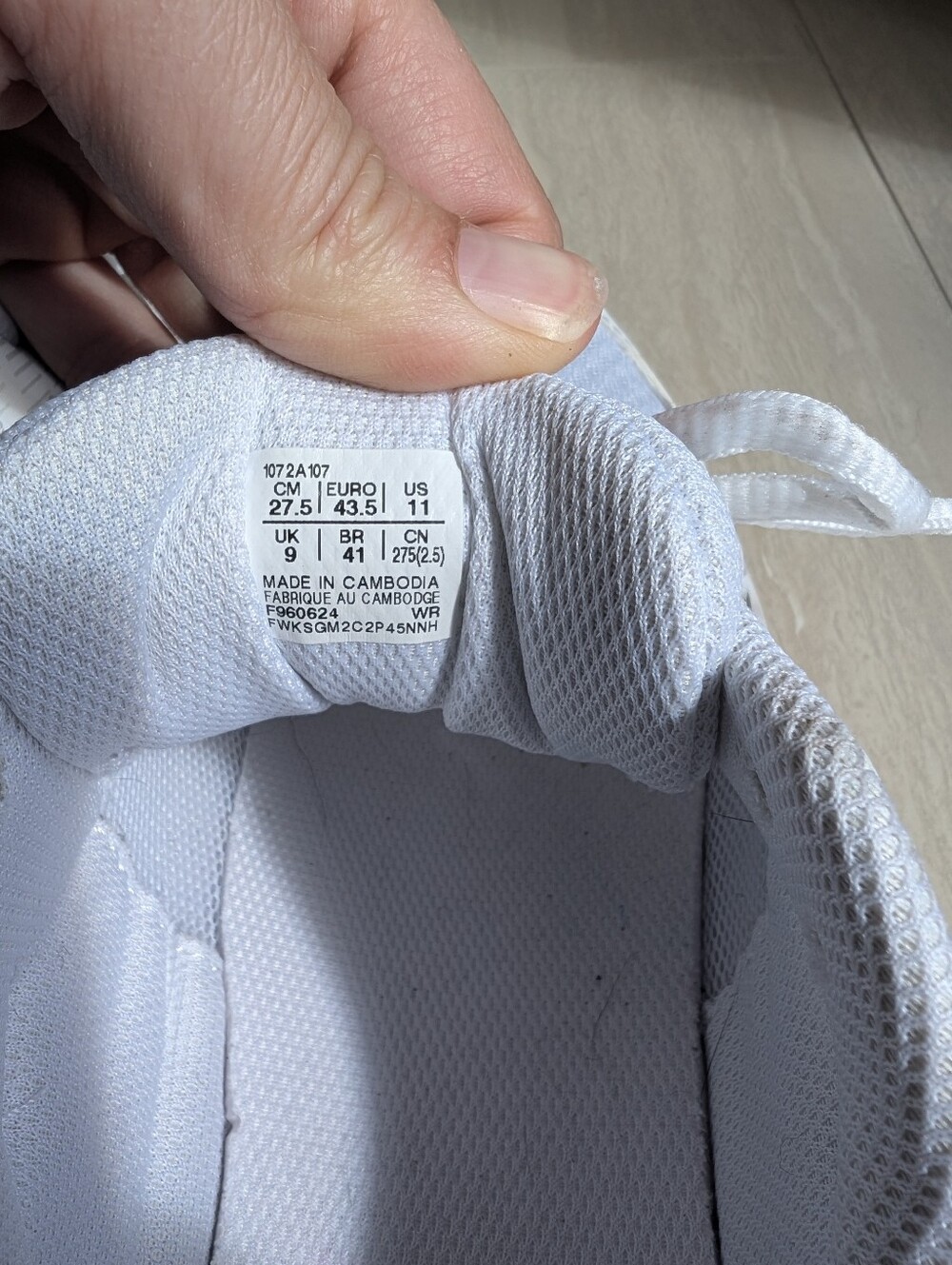 Asics Court Shoe Non Marking - pickleball shoe - Picture 4 of 7